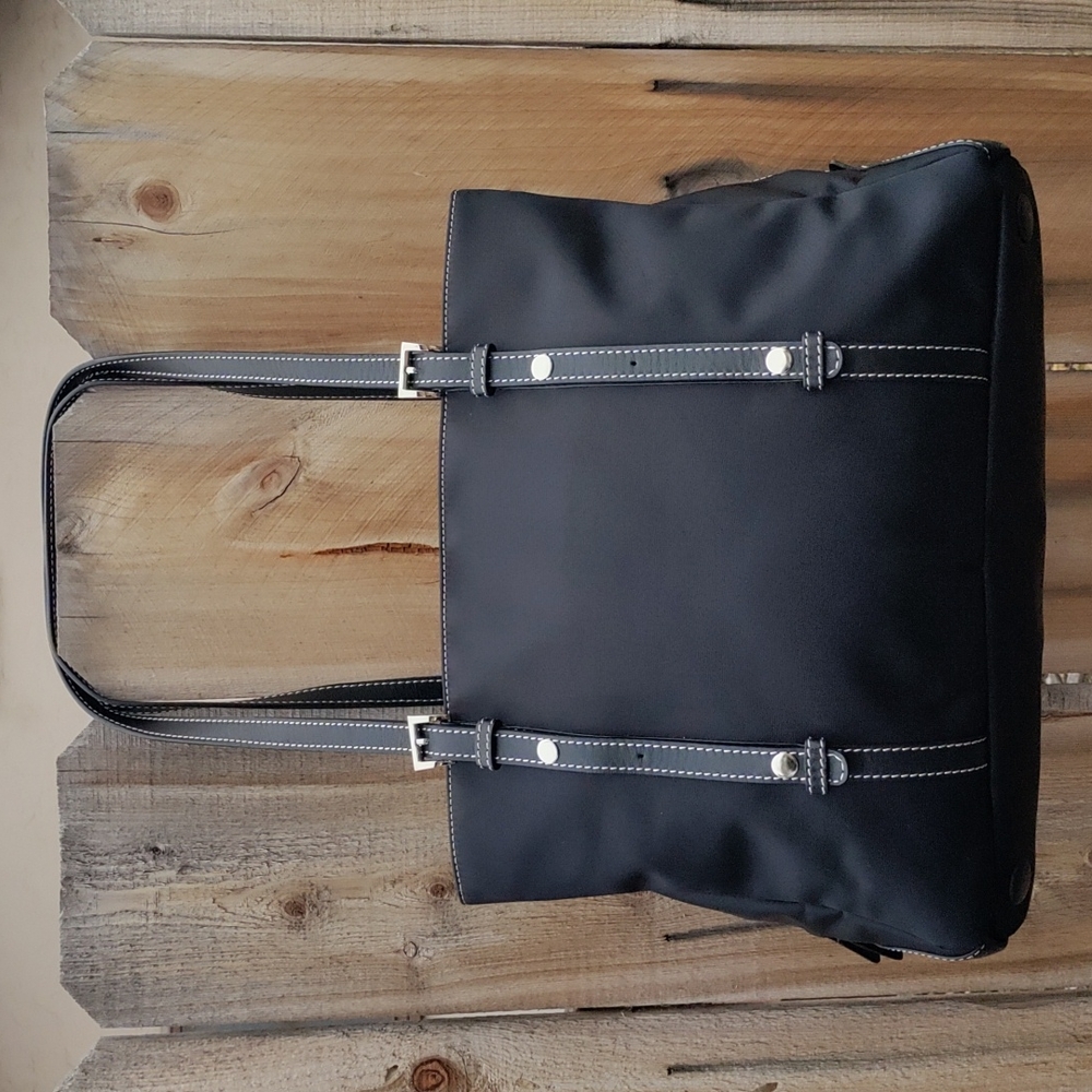 Stork Sak London black diaper bag - Picture 11 of 12